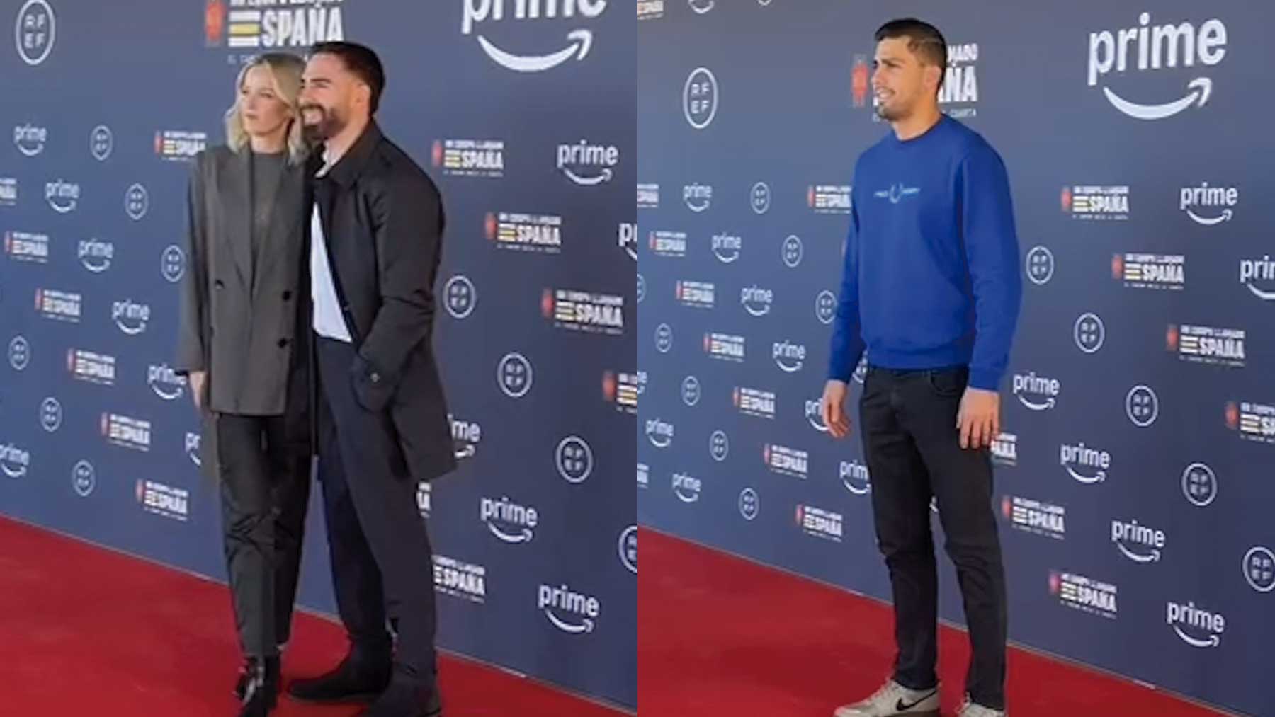 Carvajal y Rodri en la presentación del documental «Un equipo llamado España».