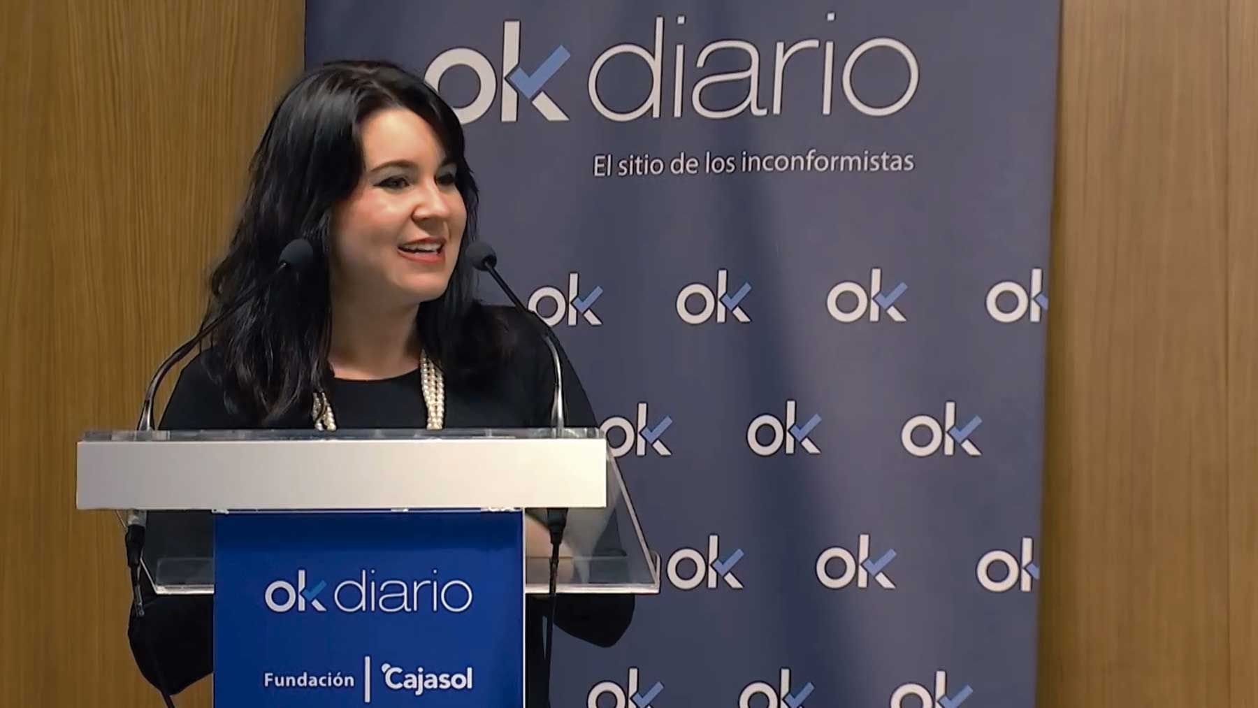 La presidenta de OKDIARIO, Pilar R. Losantos.