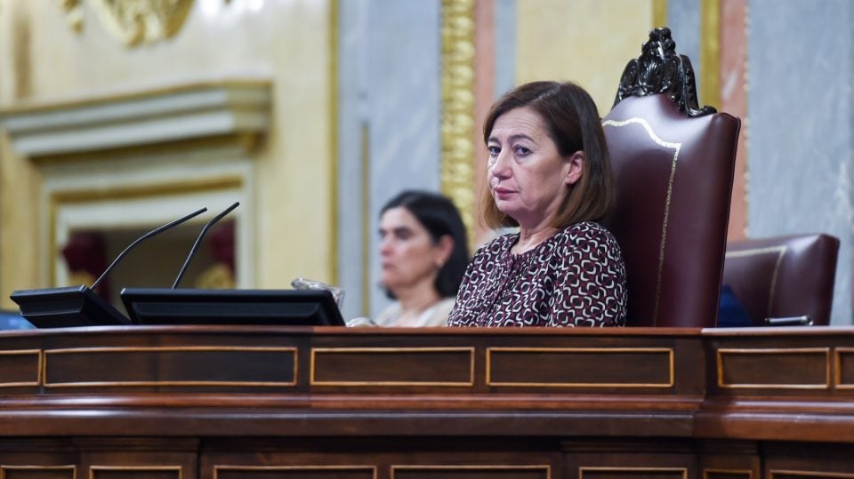 Armengol admite que se reunió con Aldama como presidenta balear tras decir en el Senado que no lo conocía