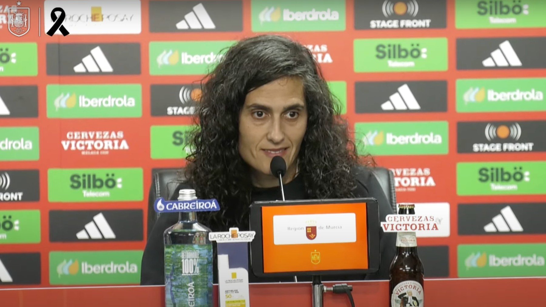 Montse Tomé, en rueda de prensa. (RFEF)