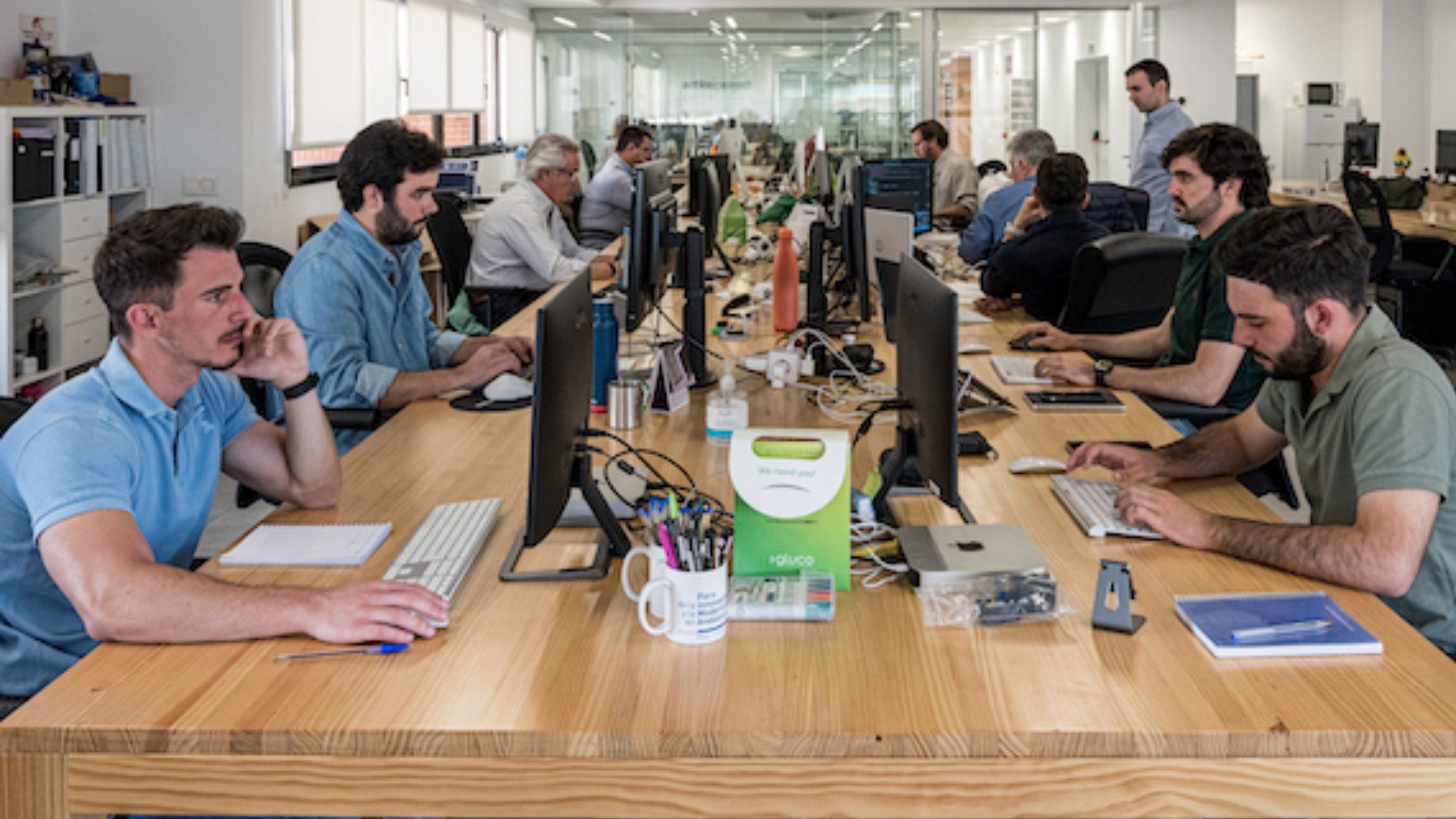 Equipo de trabajo del nuevo método para medir la glucosa.