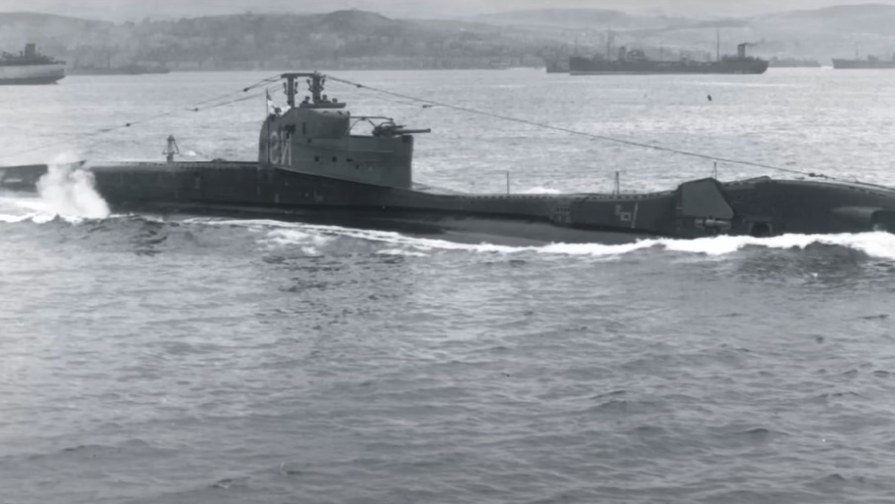 Submarino británico HMS Trooper. Foto: YouTube Planet Blue History