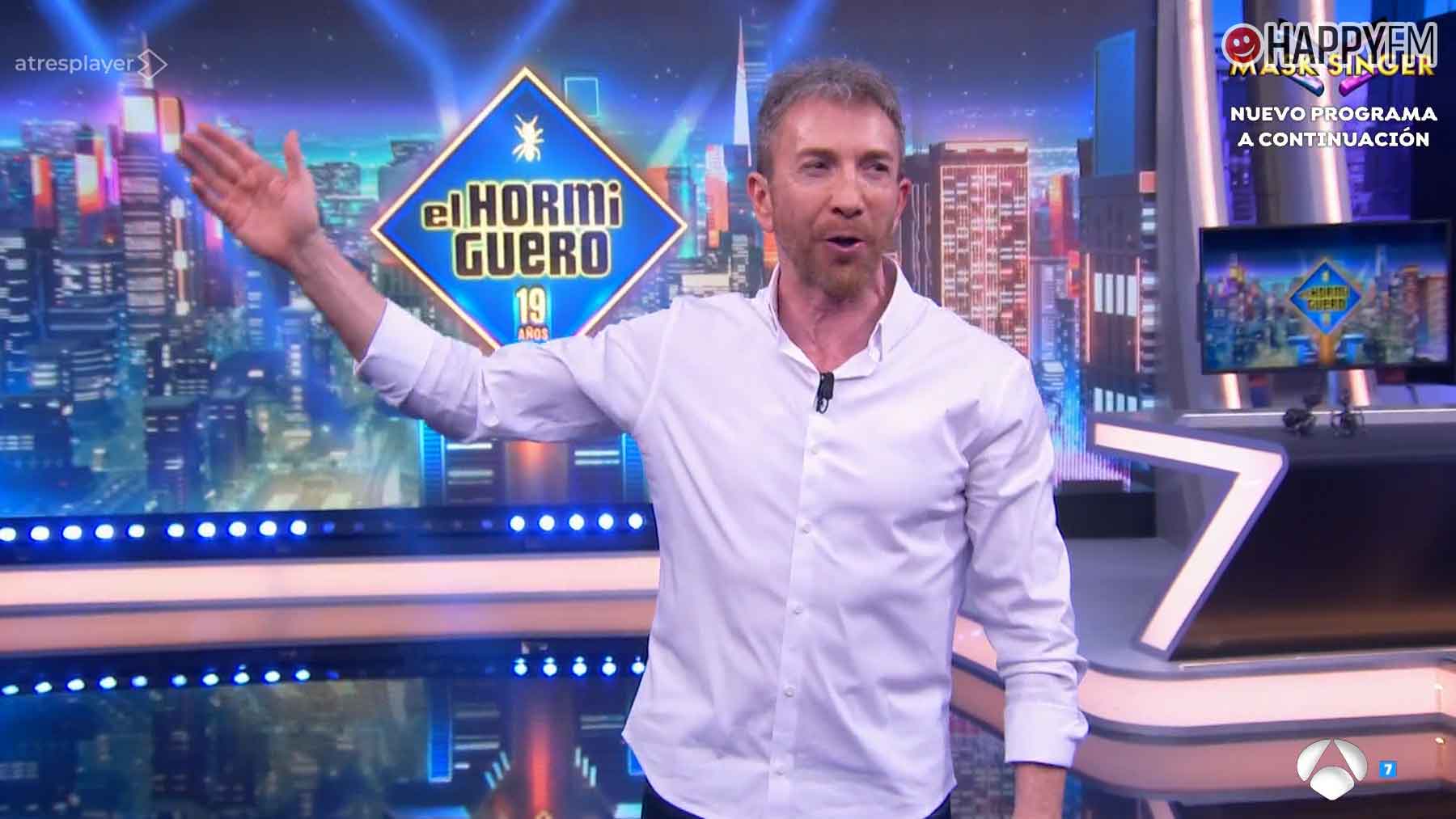 Pablo Motos, presentador de El Hormiguero (Atresmedia).