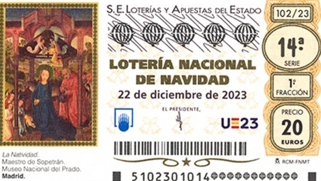 Décimo de Lotería de Navidad, Lotería de Navidad