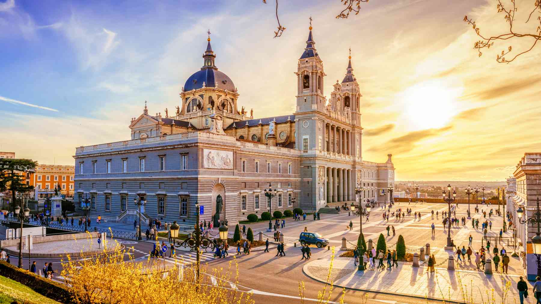 Catedral de La Almudena de Madrid.