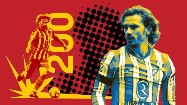 Griezmann, ante su reto definitivo: 200 goles con el Atlético