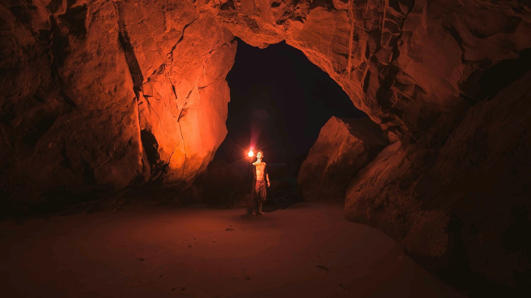 Cueva. Foto: Pexels.