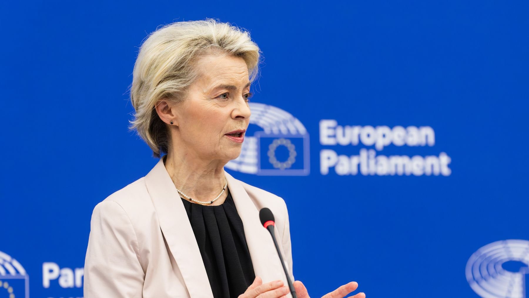 Úrsula Von der Leyen, presidenta de la Comisión Europea. (Foto: EP)