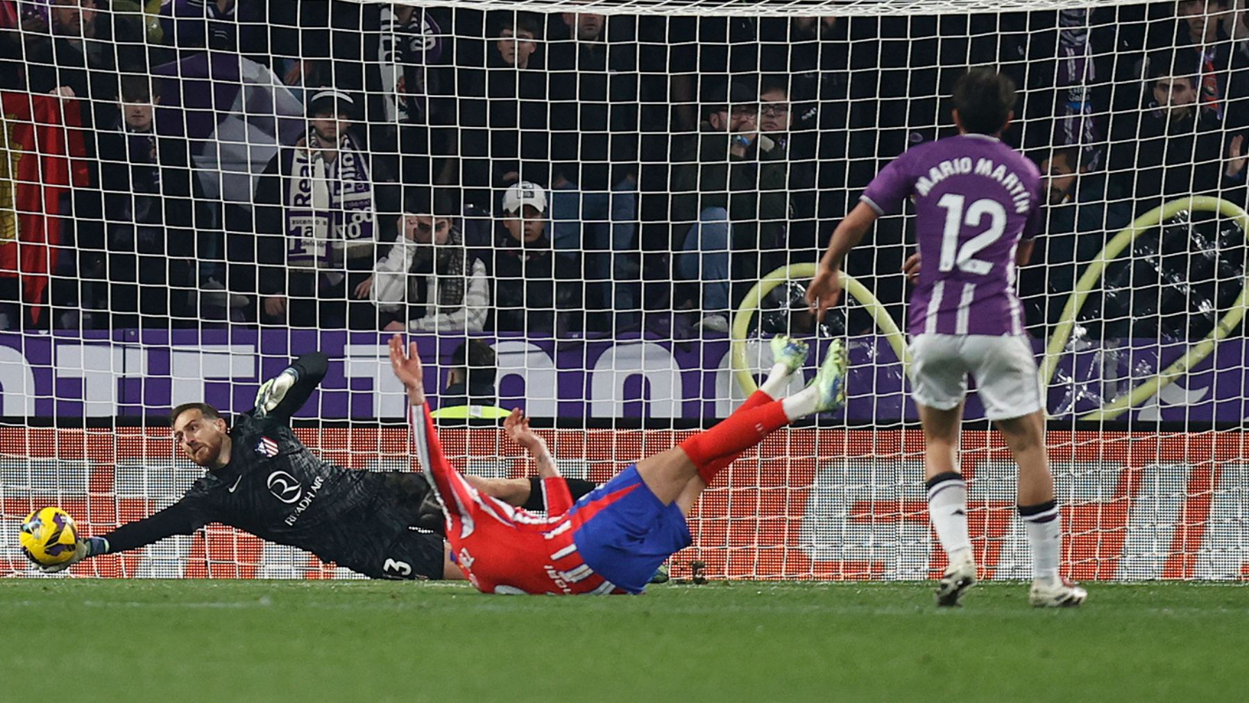 Oblak, haciendo una parada el sábado en Valladolid.