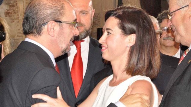 PSOE Aragón Alegría, Javier Lambán, Teresa Ladrero