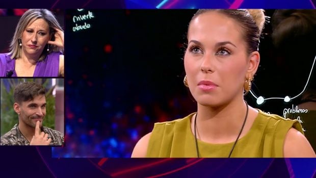 Violeta, durante su curva de la vida en Gran Hermano. (Mediaset)