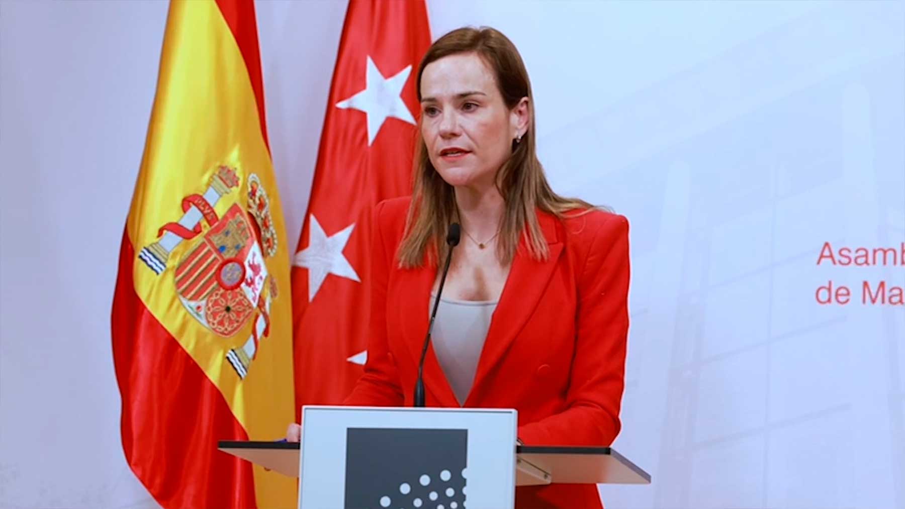 Isabel Pérez Moñino-Aranda, portavoz de Vox en la Asamblea.