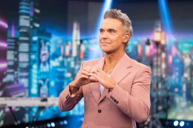 Robbie Williams en su paso por El Hormiguero (Atresmedia).