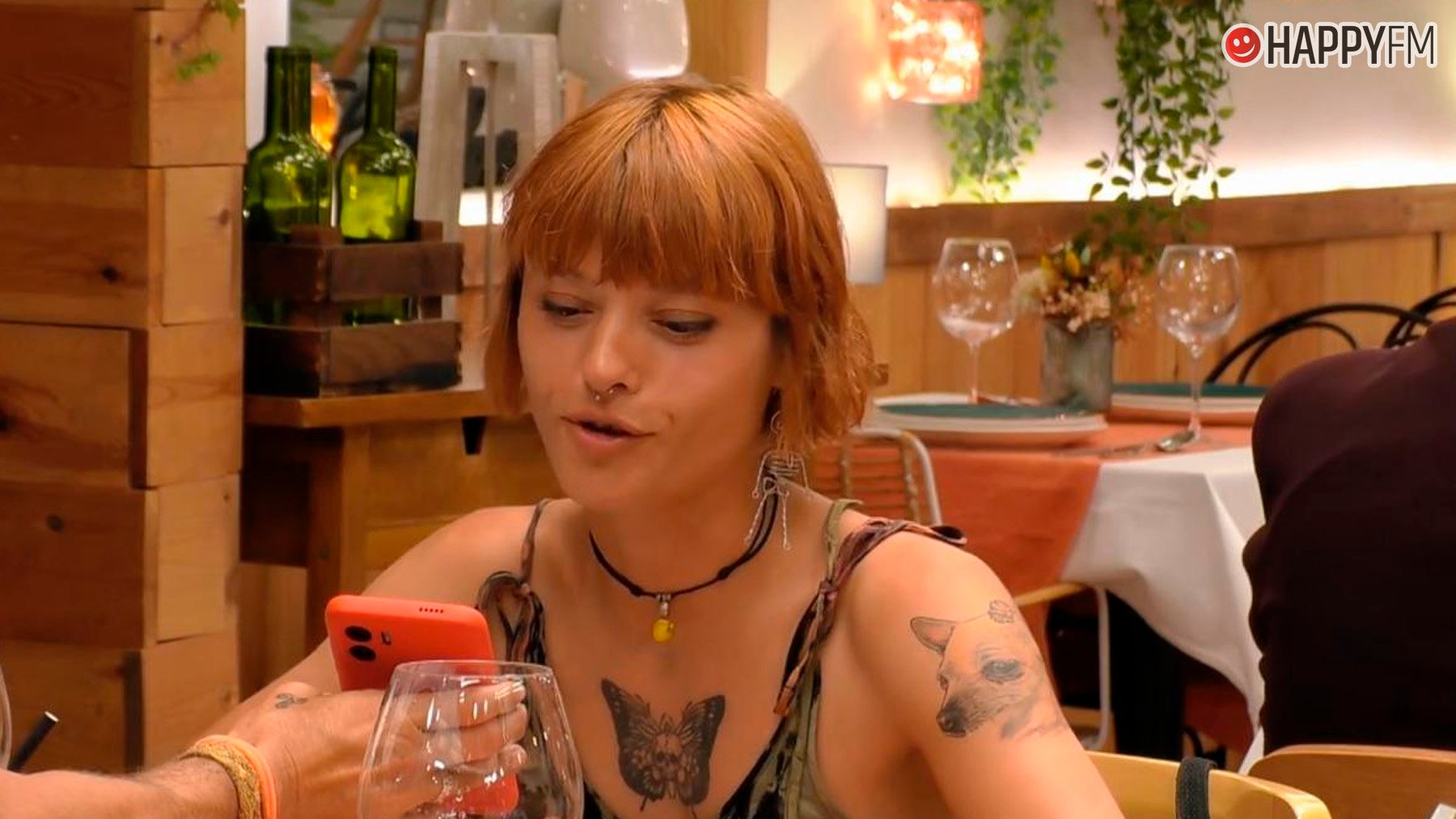 Bica en First Dates. (Mediaset)