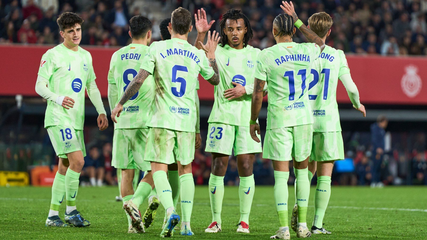 El Barcelona goleó en Palma. (Getty)