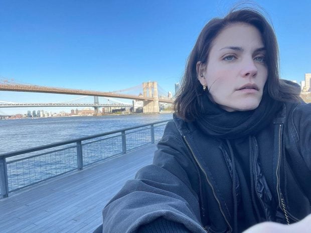 Luciana Curtis durante un viaje a Nueva York. (Instagram)