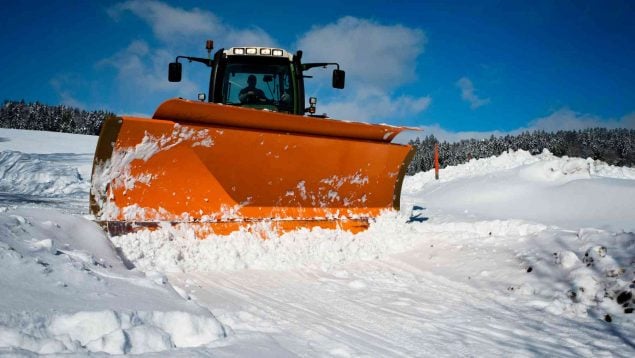 Nieve en la Comunidad de Madrid