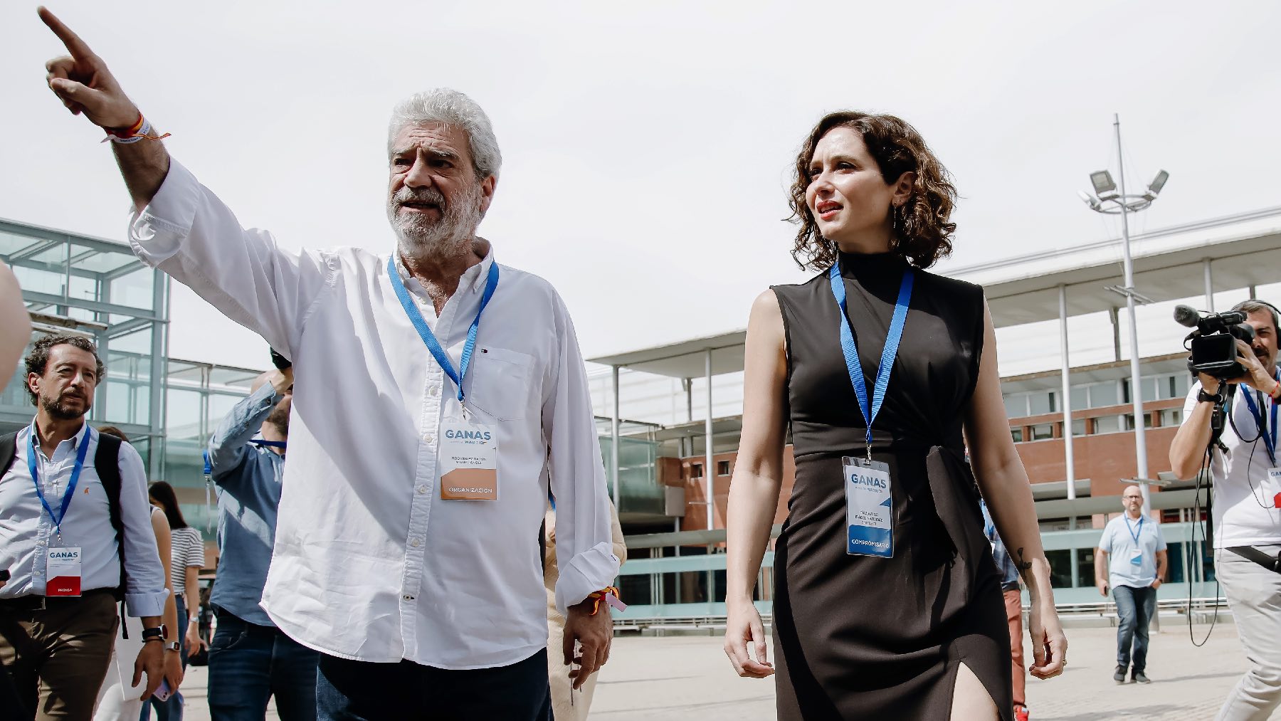 Miguel Ángel Rodríguez e Isabel Díaz Ayuso.