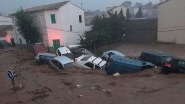 Palma urbanización inundable