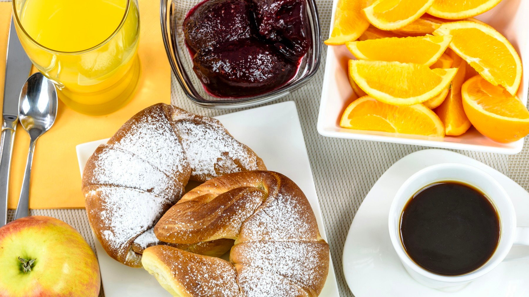 Desayuno. Foto: Pexels.