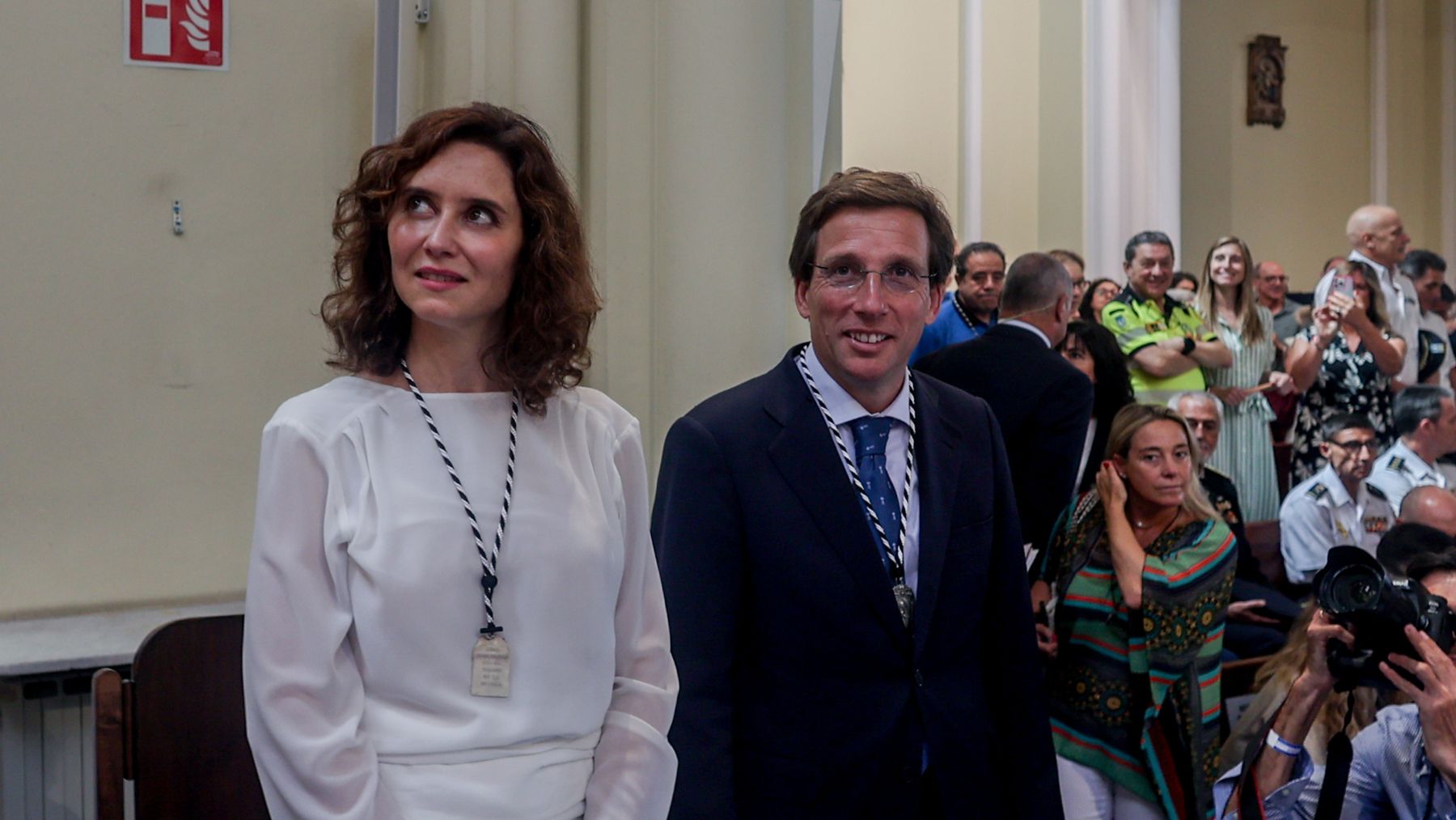 Isabel Díaz Ayuso y José Luis Martínez Almeida. (Foto: EP).