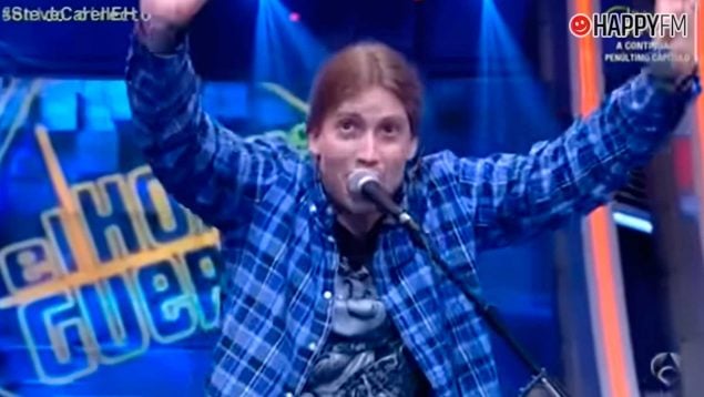 Grisón, el colaborador de La Revuelta, durante su paso por El Hormiguero en el año 2013 (Atresmedia).