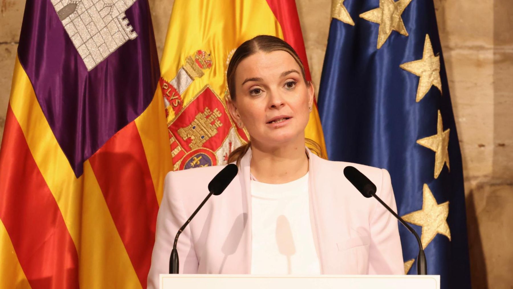 La presidenta del Gobierno de Baleares, Marga Prohens.