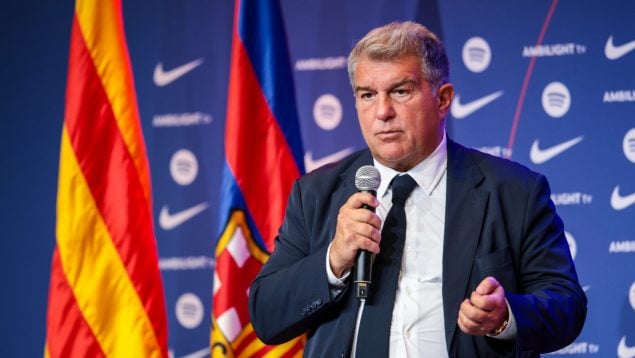 Joan Laporta, Nike, Barcelona