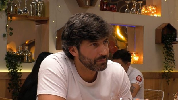 Santiago en First Dates. (Mediaset)