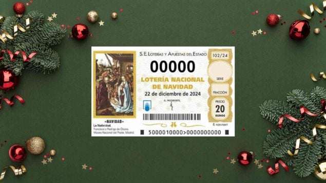 Número '00000' de la Lotería de Navidad