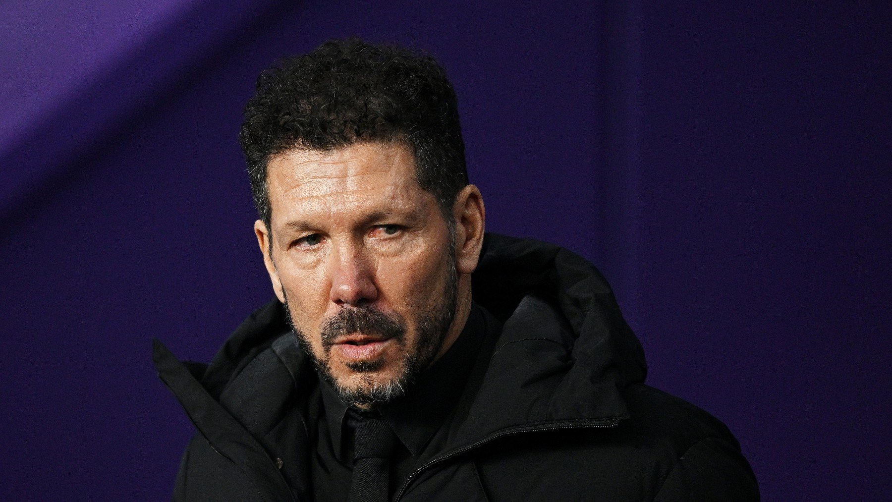 Diego Pablo Simeone, durante un partido con el Atlético. (Getty)