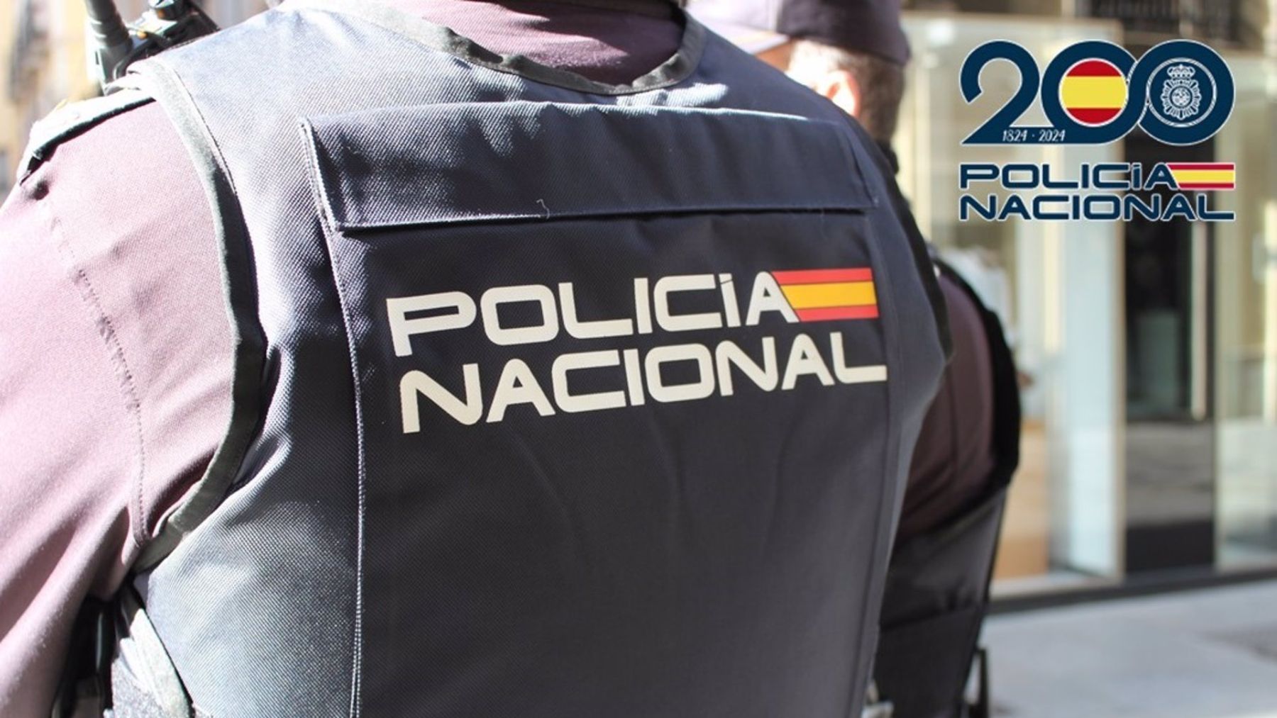 Un agente de la Policía Nacional.