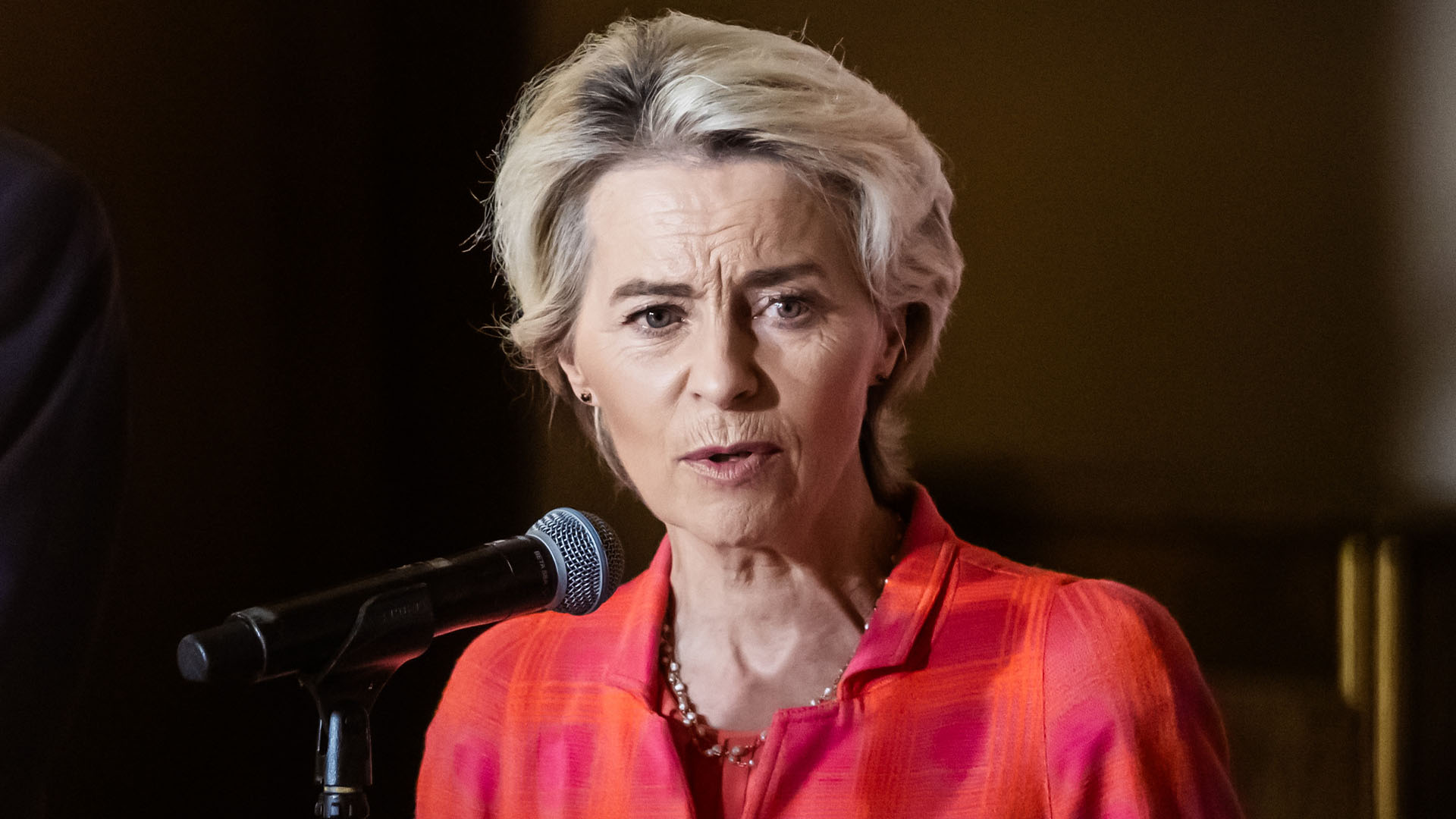 Ursula von der Leyen, presidenta de la Comisión Europea.