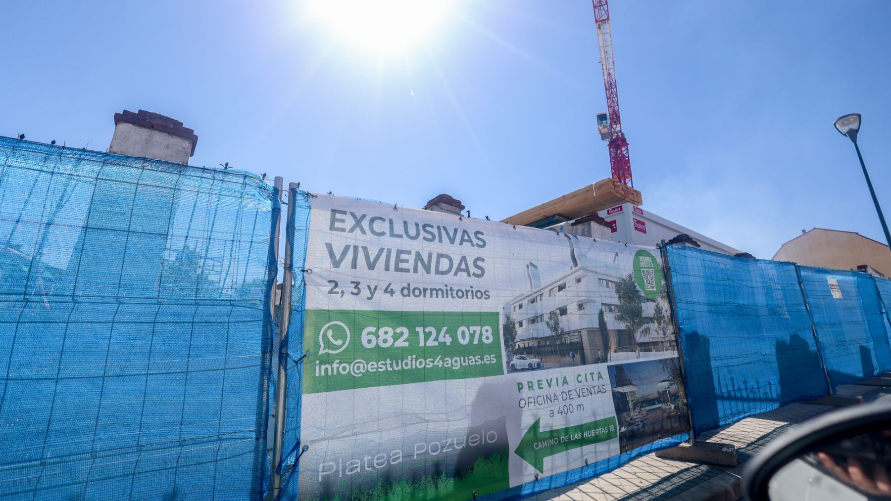 Un edificio en construcción en Madrid. (EP)