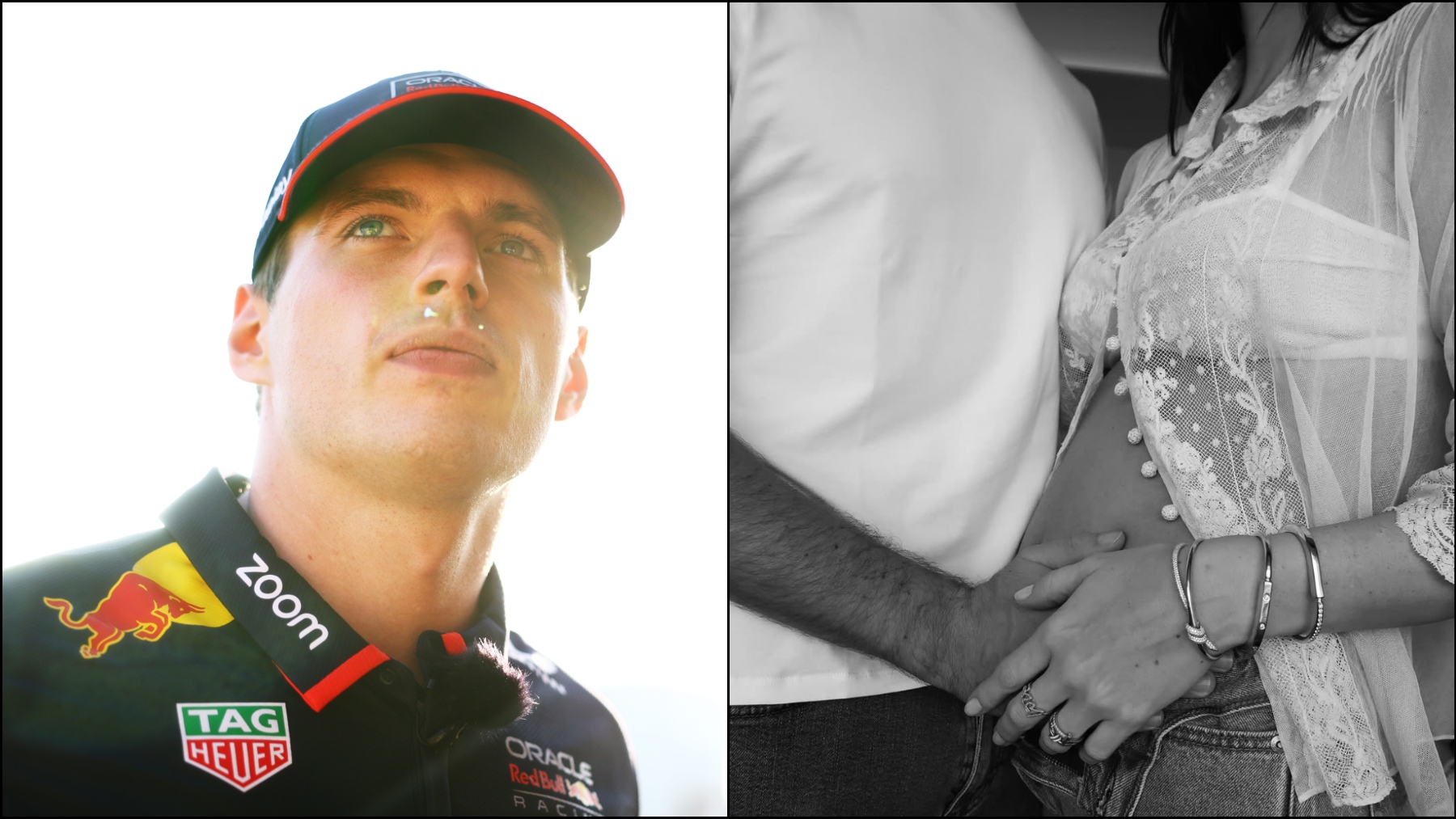 Verstappen tendrá su primer hijo.