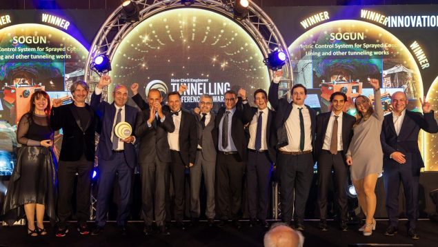 El Grupo ACS, premiado en los NCE Tunnelling Awards 2024 en Londres