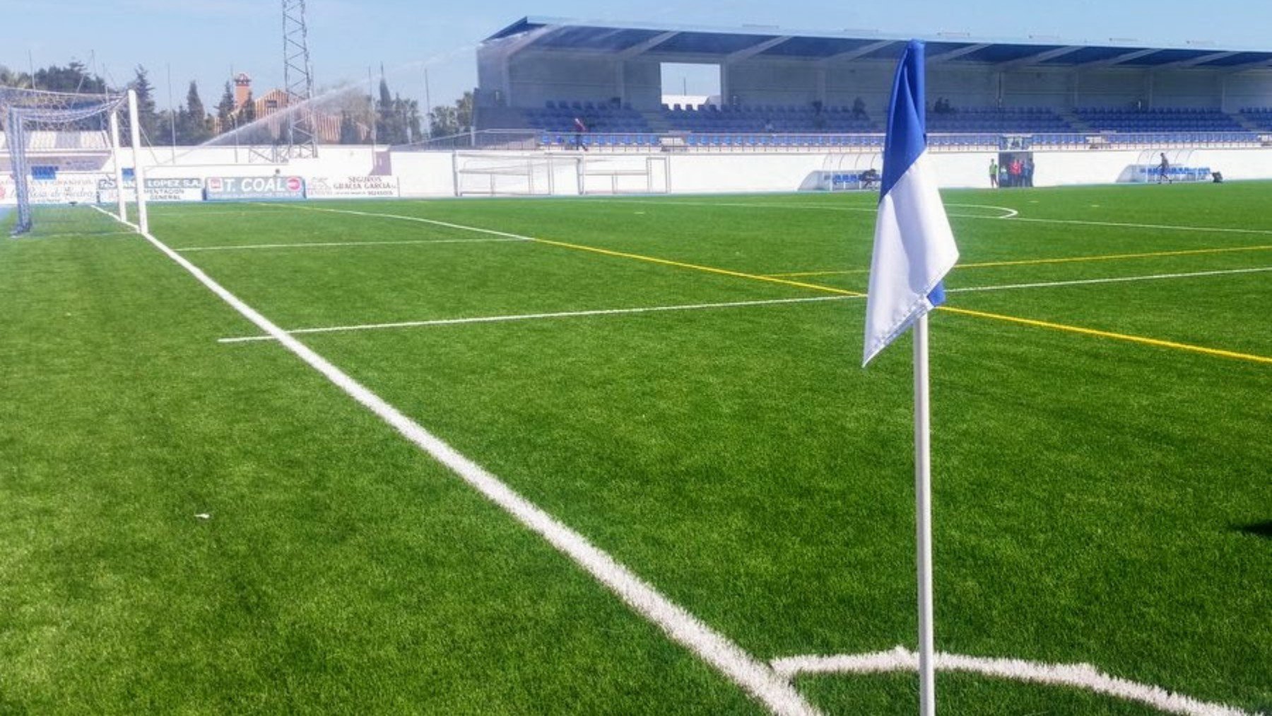 Imagen del estadio del Alhaurino.