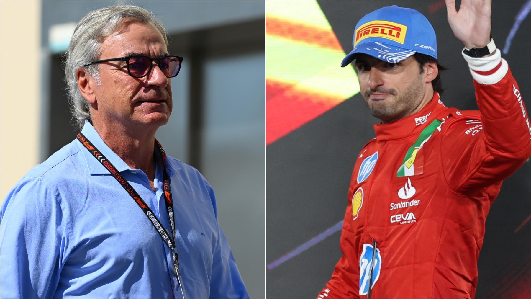 Carlos Sainz padre e hijo. (Getty_EFE)