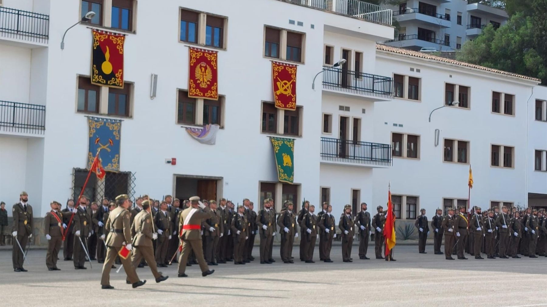 La Infantería de Mallorca conmemora a su Patrona.