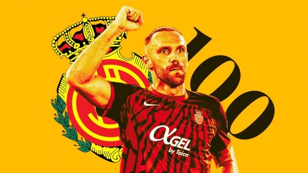 Vedat Muriqi ya es centenario en el Real Mallorca