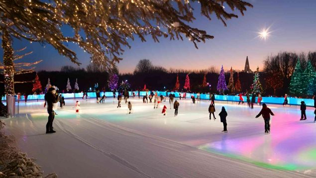 Pista de hielo de Madrid