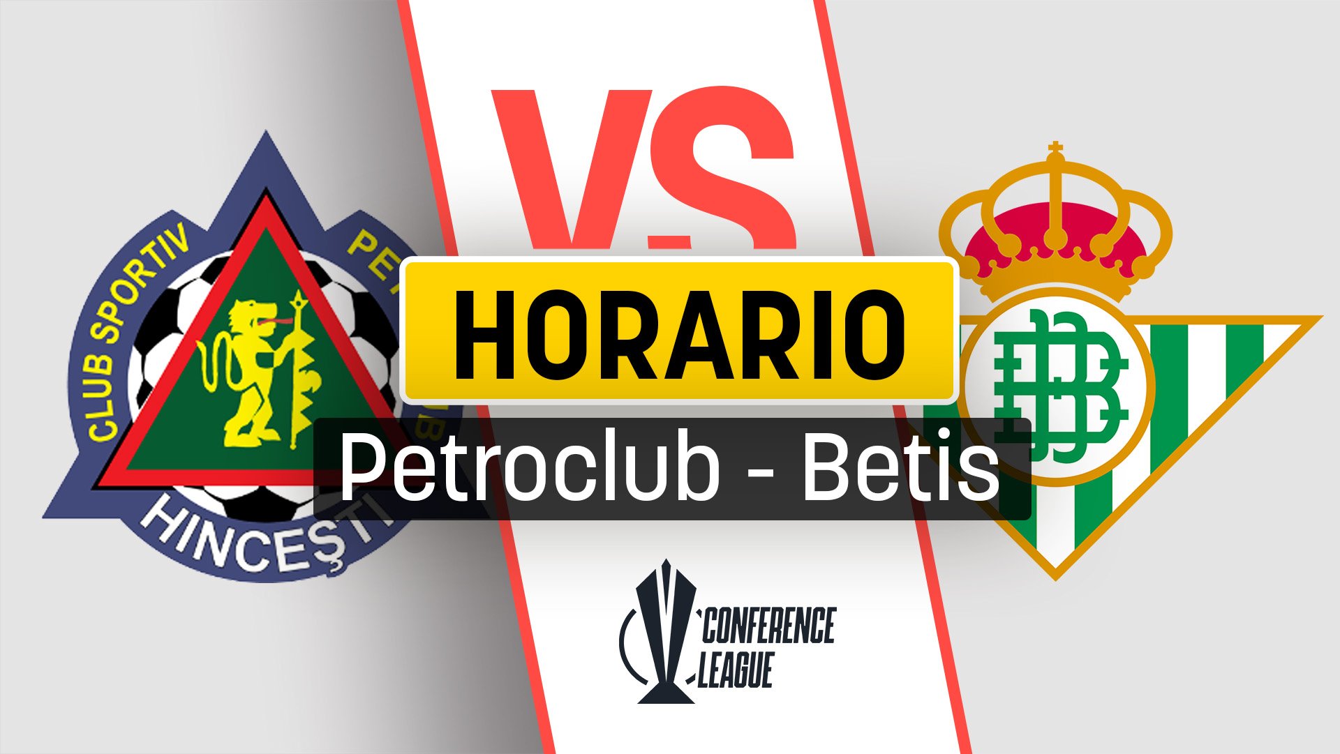 Petroclub – Betis: horario y dónde ver por TV el partido de la Conference League.