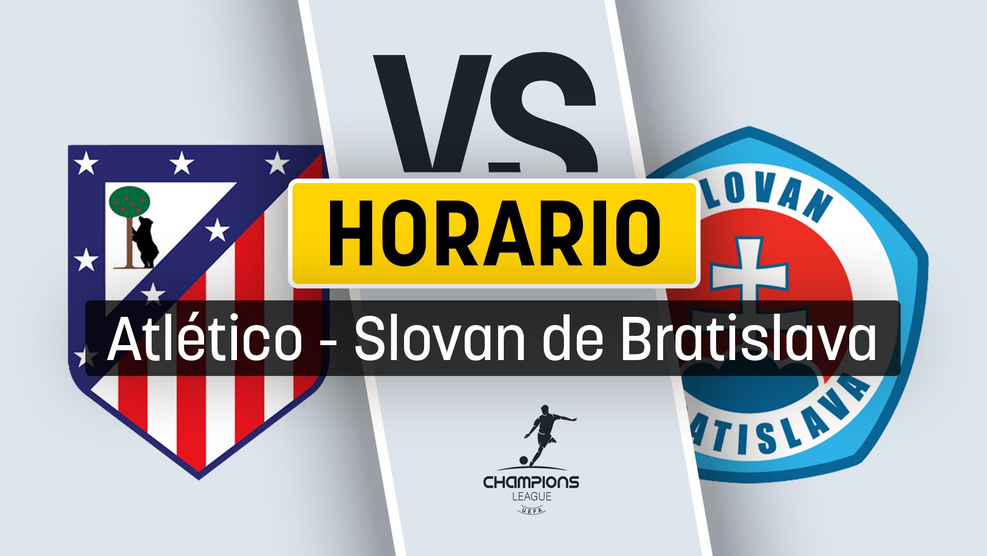 Atlético de Madrid – Slovan de Bratislava: horario y dónde ver la Champions League por TV en vivo.