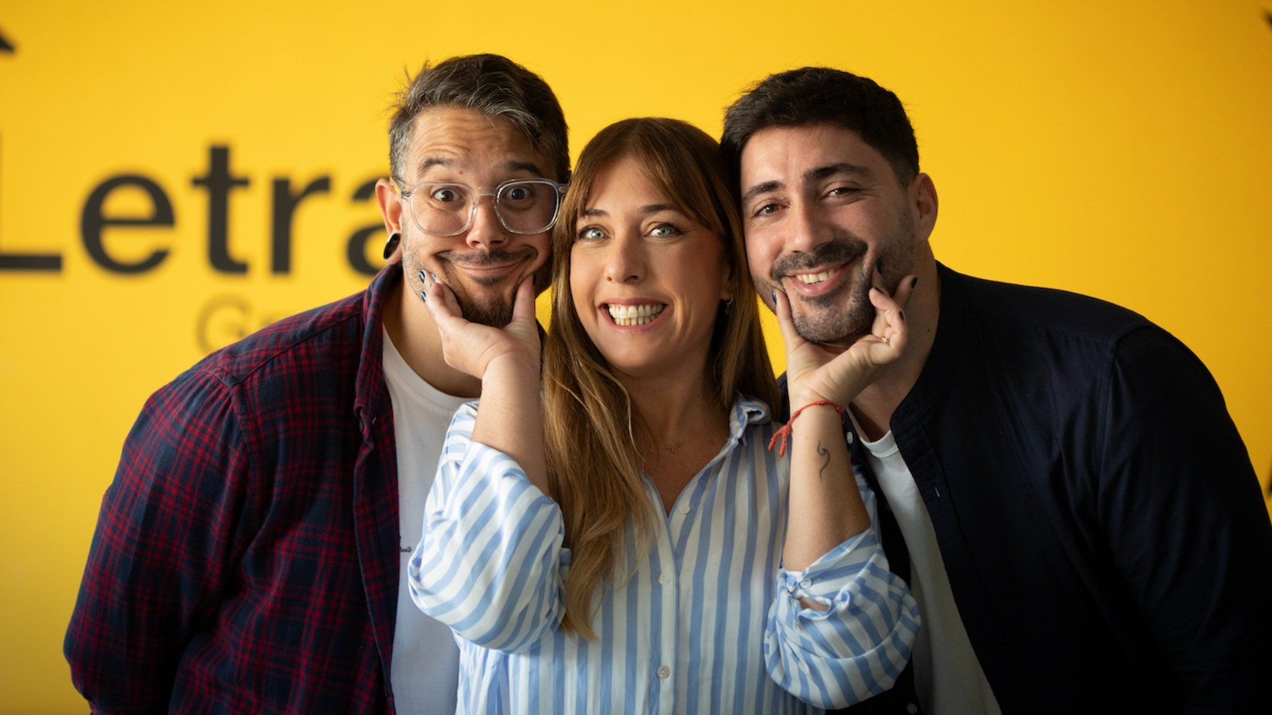 Rubén García, Diseñador editorial; Rocío Fuentes, Editora y Juan Muñoz, Maquetador de Letrame Grupo Editorial @Cortesía