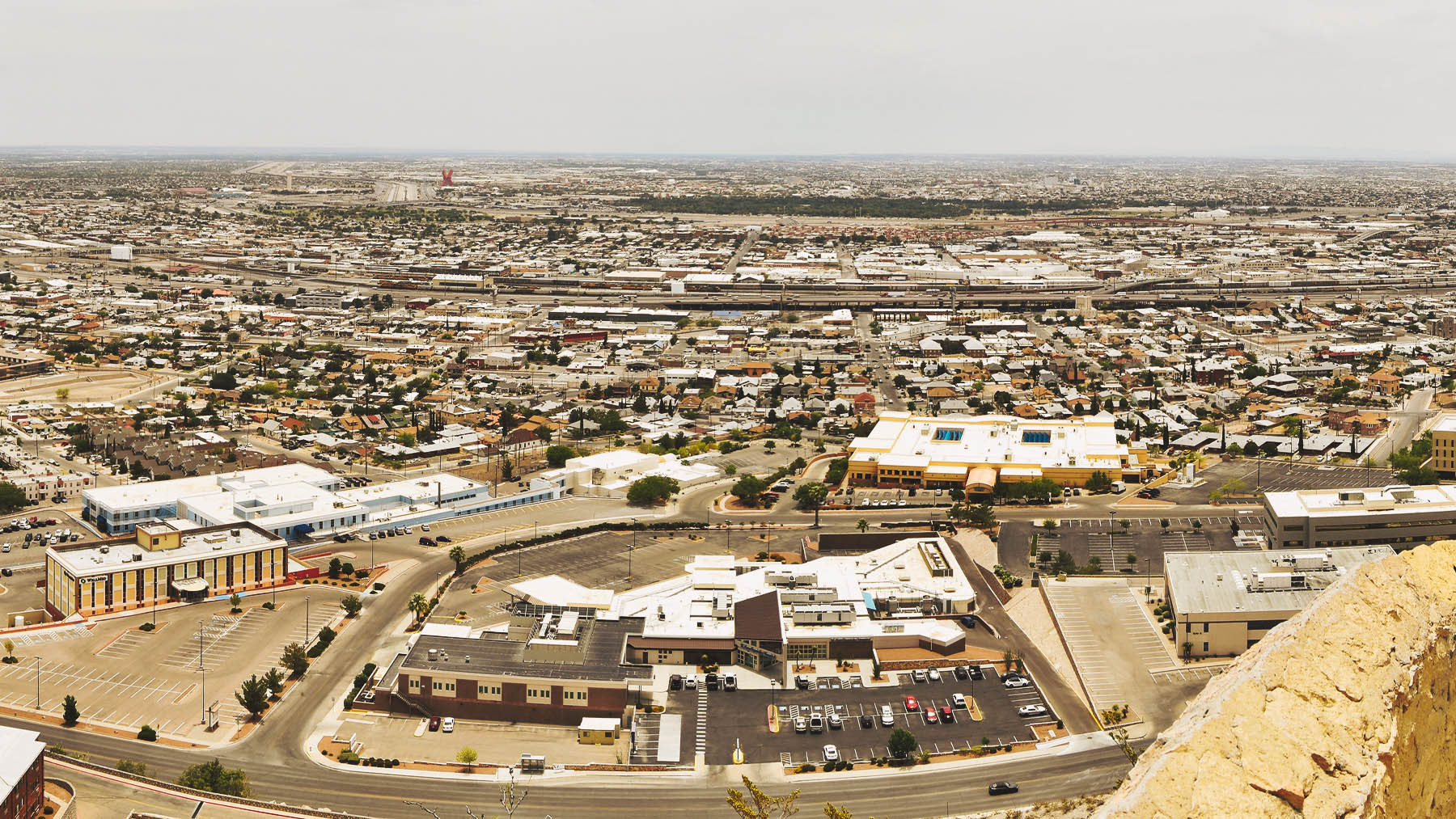 Vista panorámica de El Paso en Texas. Foto: Nick Amoscato en Flickr.