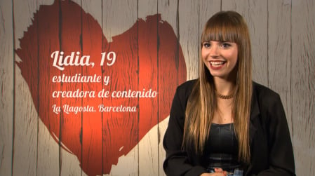 Lidia, participante de 'First Dates'. (Mediaset)