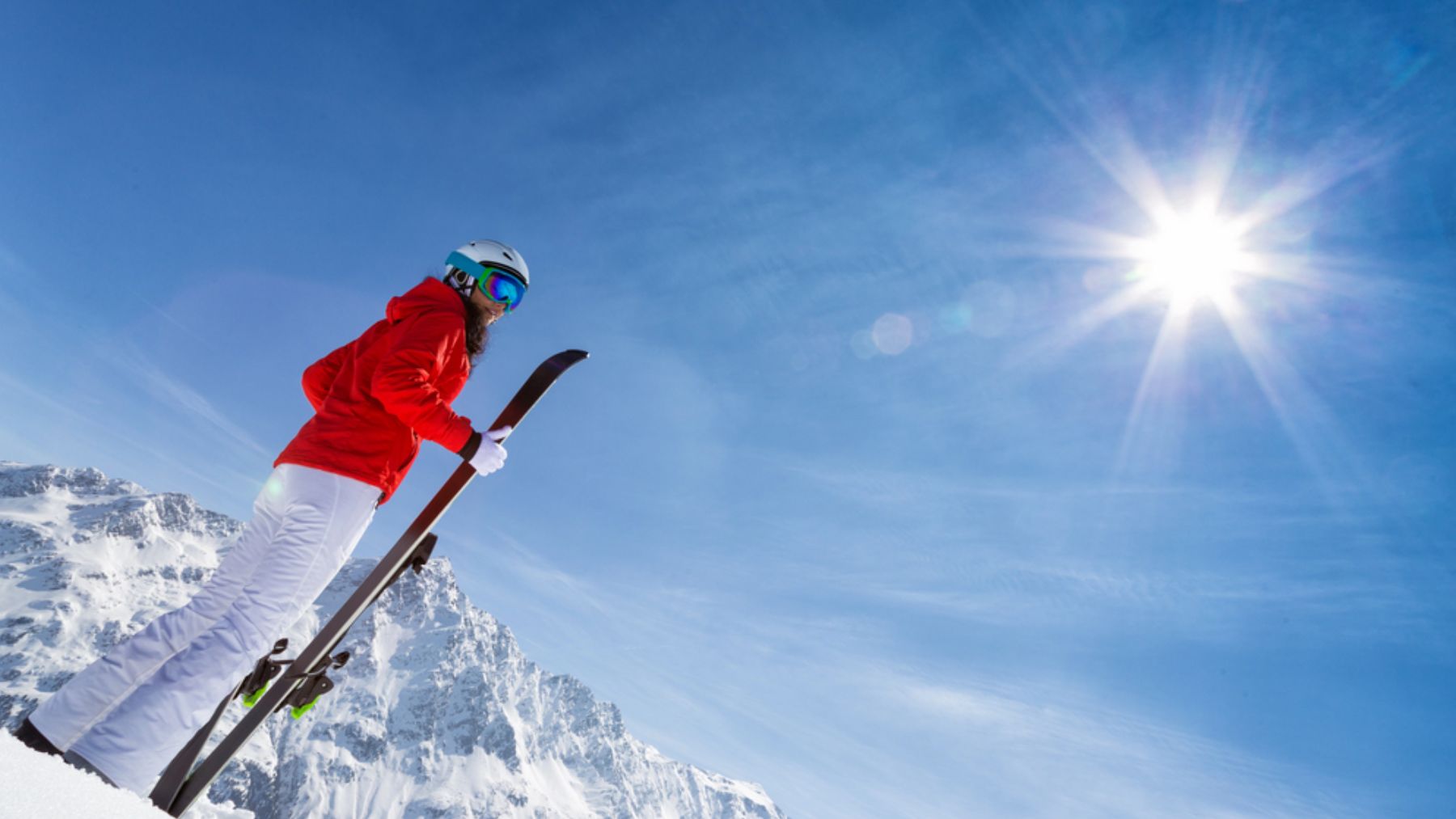 La nieve puede reflejar hasta un 80% de la luz solar.