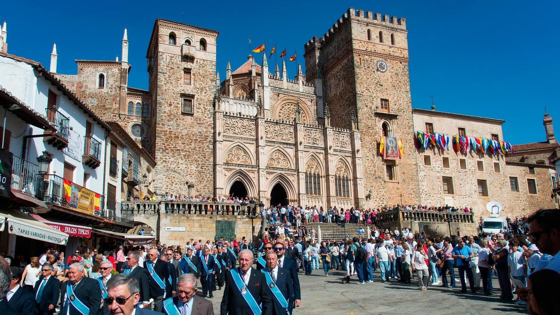 Monasterio Real de Santa María de Guadalupe. Foto: Turismo de Cáceres.