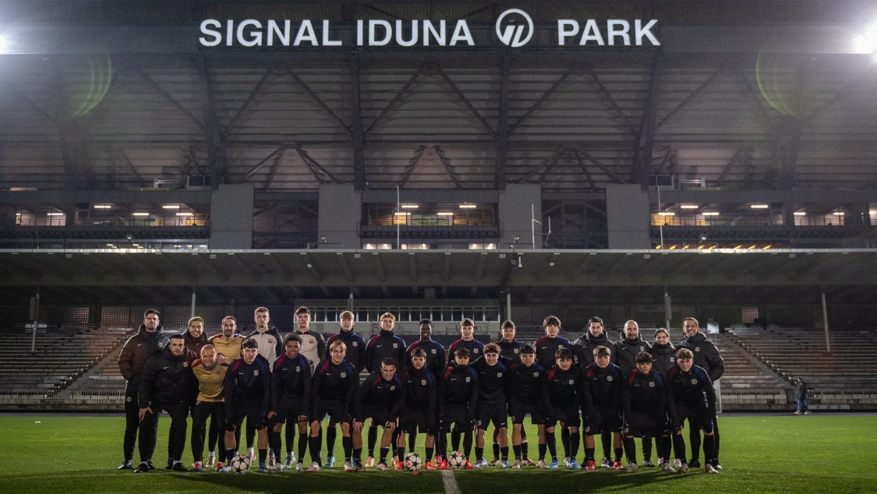 El equipo juvenil del Barcelona. (FC Barcelona)