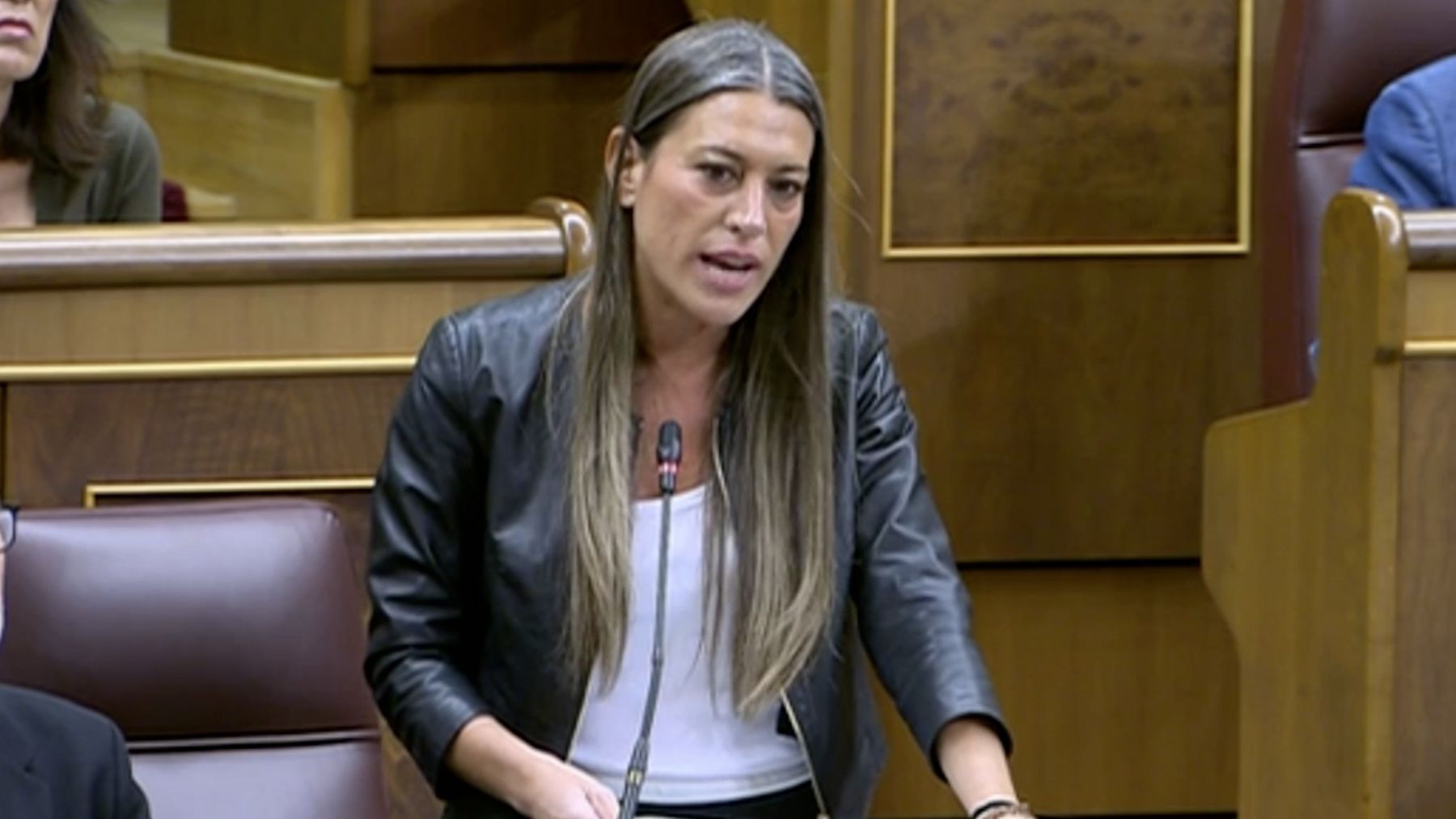 Miriam Nogueras, portavoz de Junts per Catalunya en el Congreso.